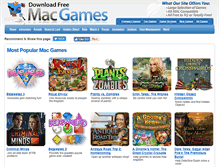 Tablet Screenshot of downloadfreemacgames.com